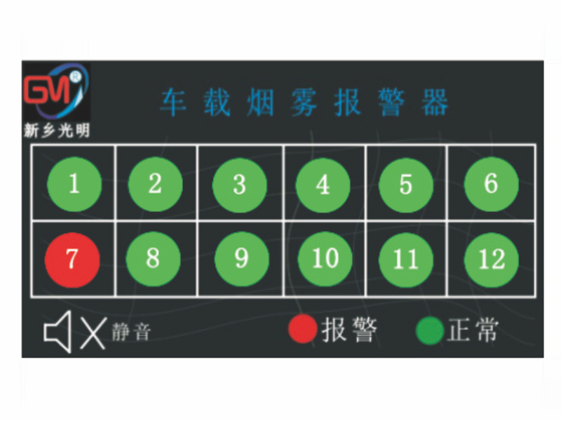 GM-YWP12系列車載煙霧報(bào)警器